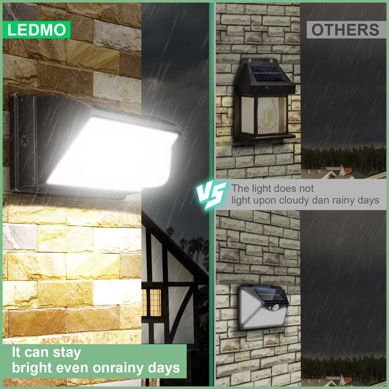 LEDMO LED Wall Pack Light 150w Waterproof Ultra Bright Outdoor Lights Wall Mount 5000K 21000lm Commercial and Industrial Security Flood Lighting Exterior Fixture 100-277V Equivalent Energy Save - Image 4